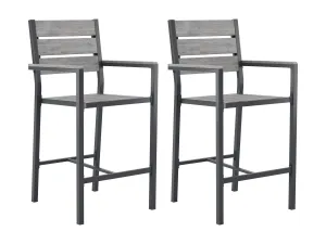 Outdoor Bar Chair, Set of 2