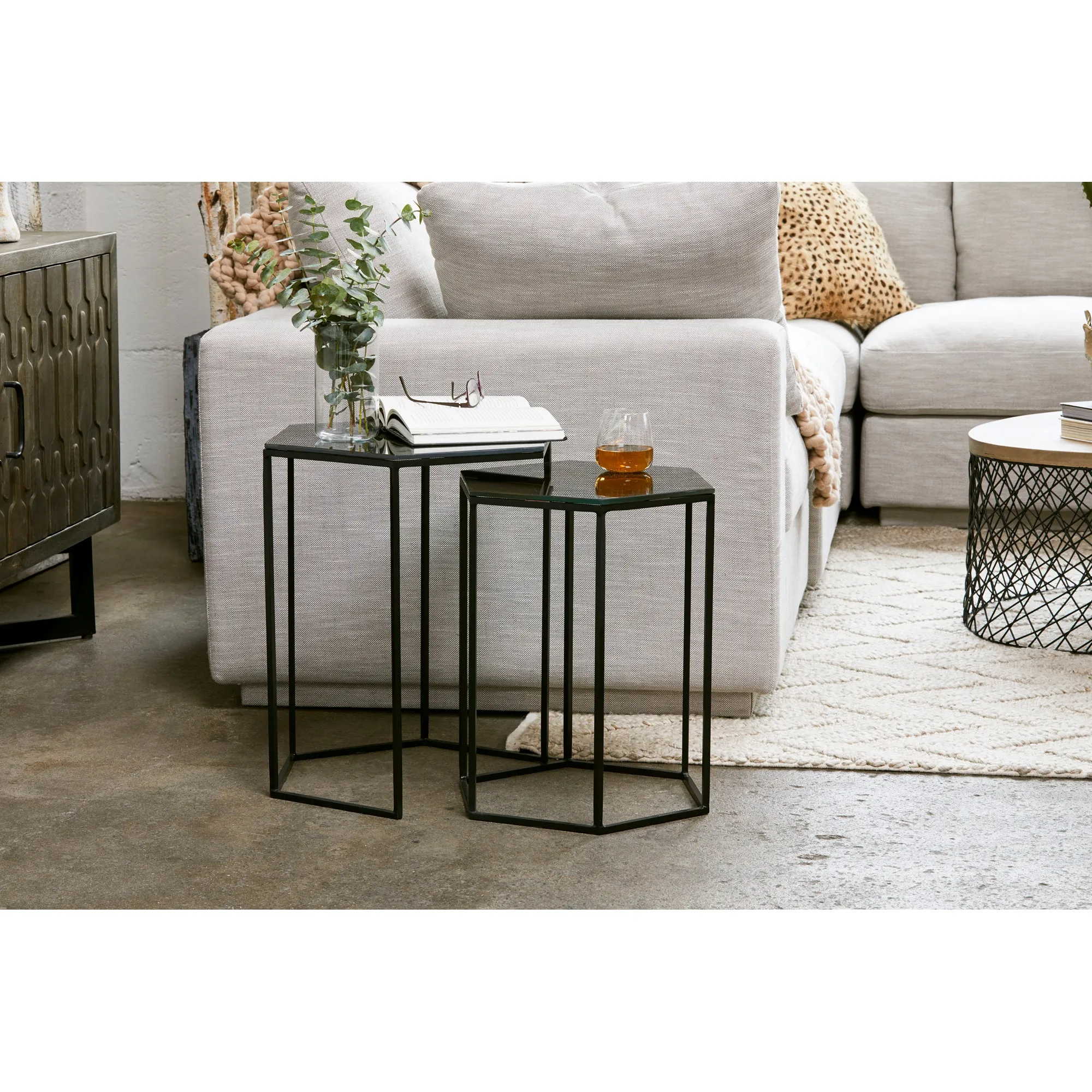 Polygon Accent Table