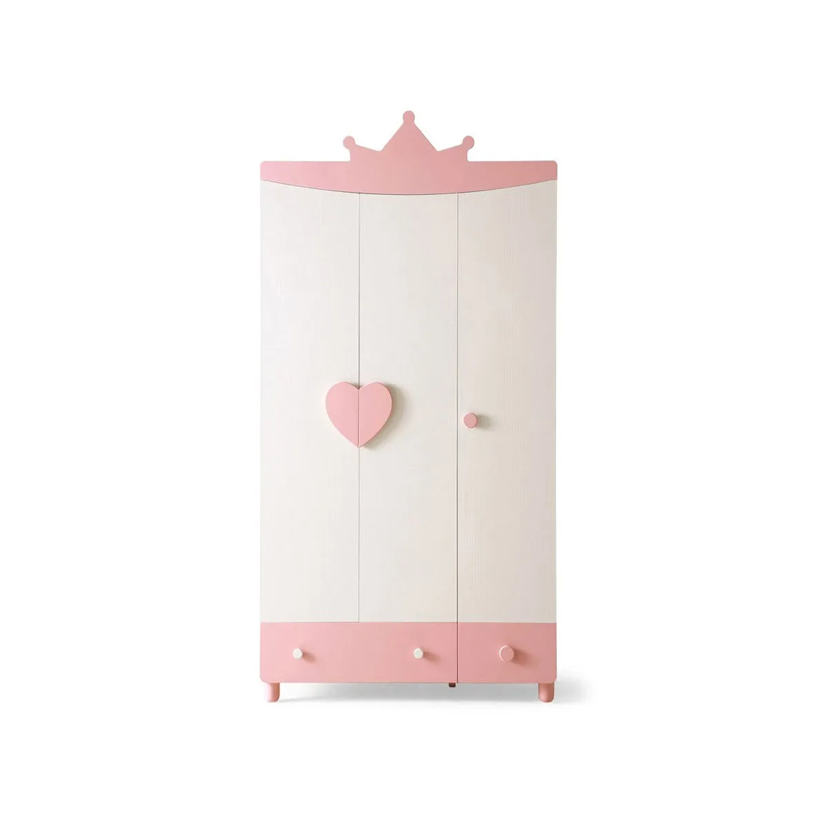 Princess Isabella Pink Wardrobe Cabinet