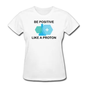 "Be Positive" (black) - Women's T-Shirt