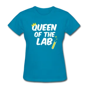 "Queen of the Lab" - Women's T-Shirt