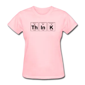 "ThInK" (black) - Women's T-Shirt