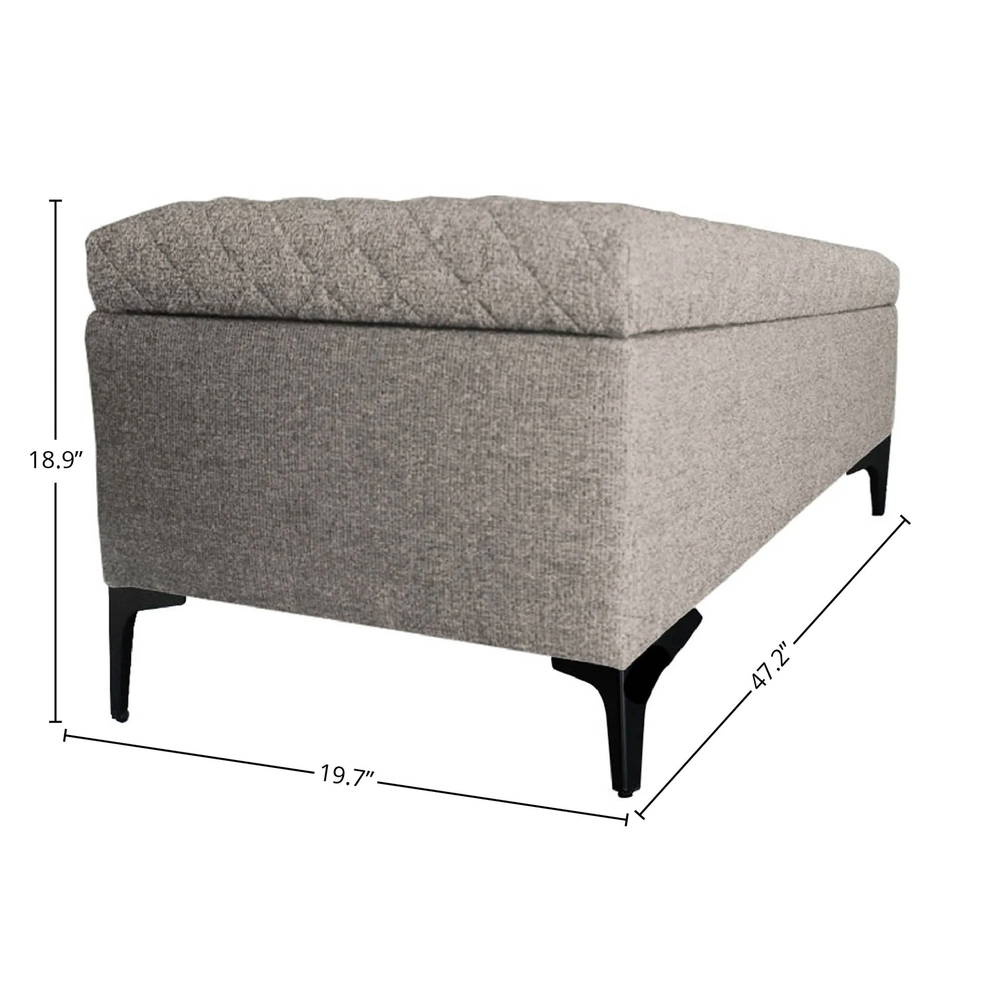 Reece Storage Bench - Tan