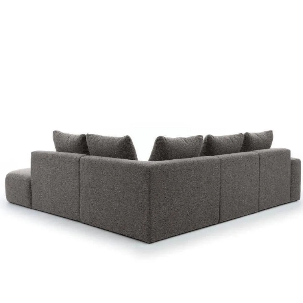 Roma Performance Boucle Sectional Sofa