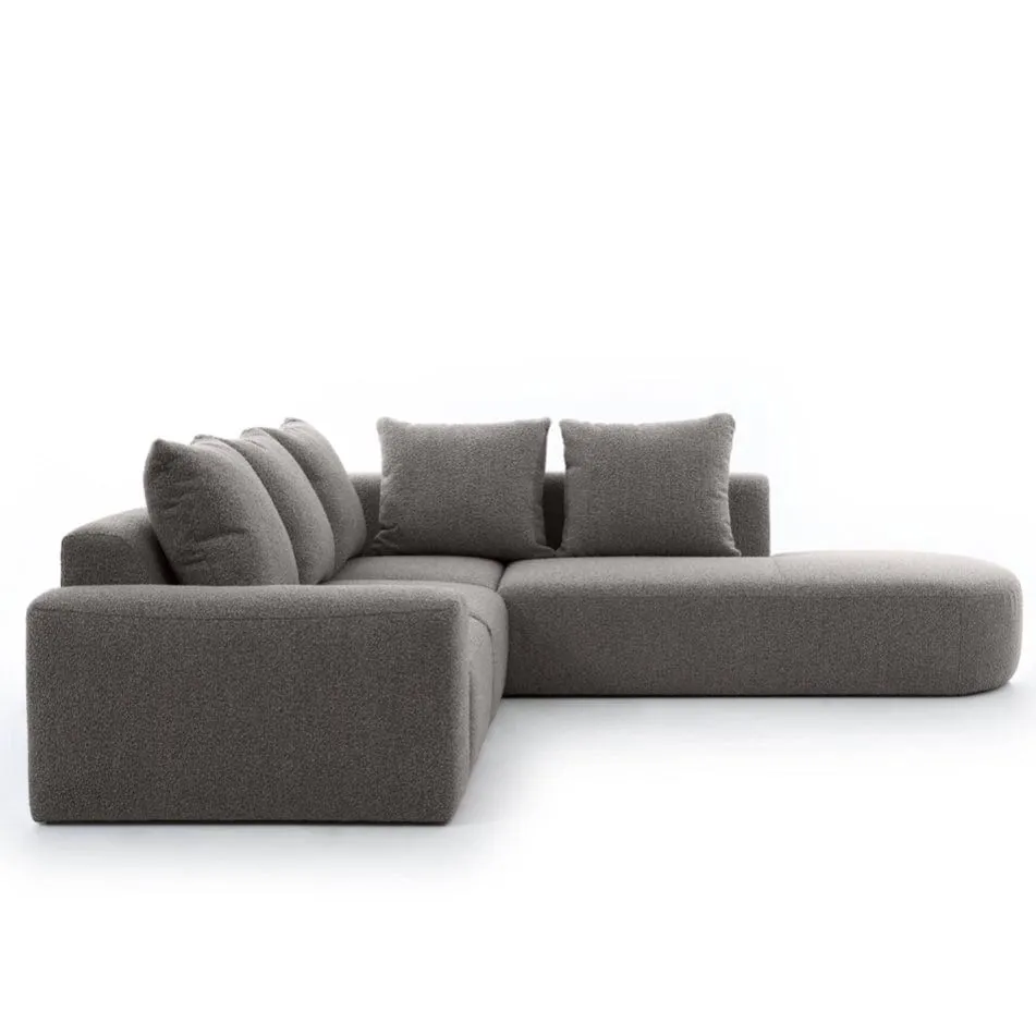 Roma Performance Boucle Sectional Sofa