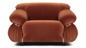 Sesann - Sesann Lounge Chair, Spice Velvet