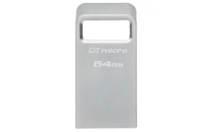 Stick 64Gb Usb 3.2 Kingston Datatraveler Micro Silver