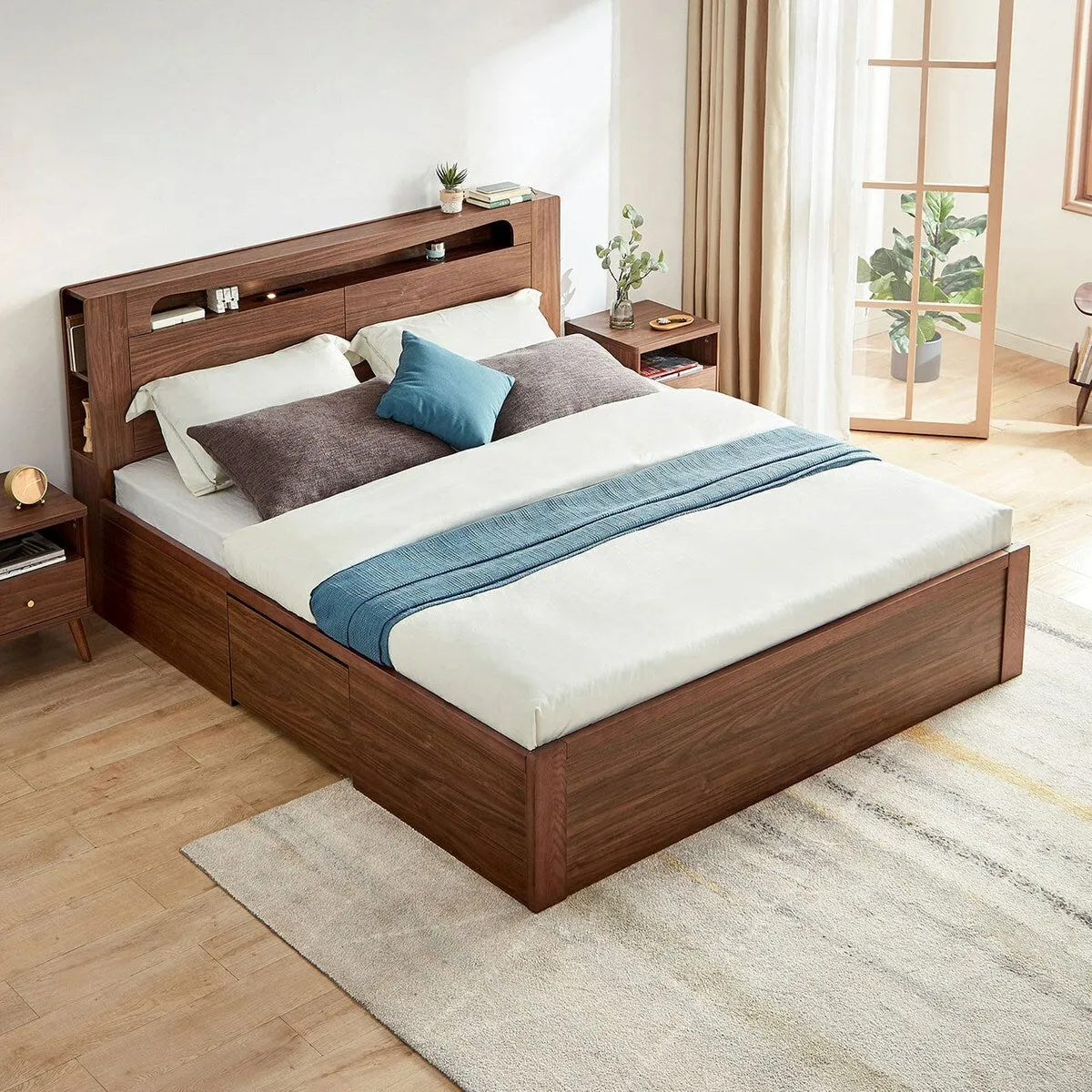 UMBER Lifting Storage Bed