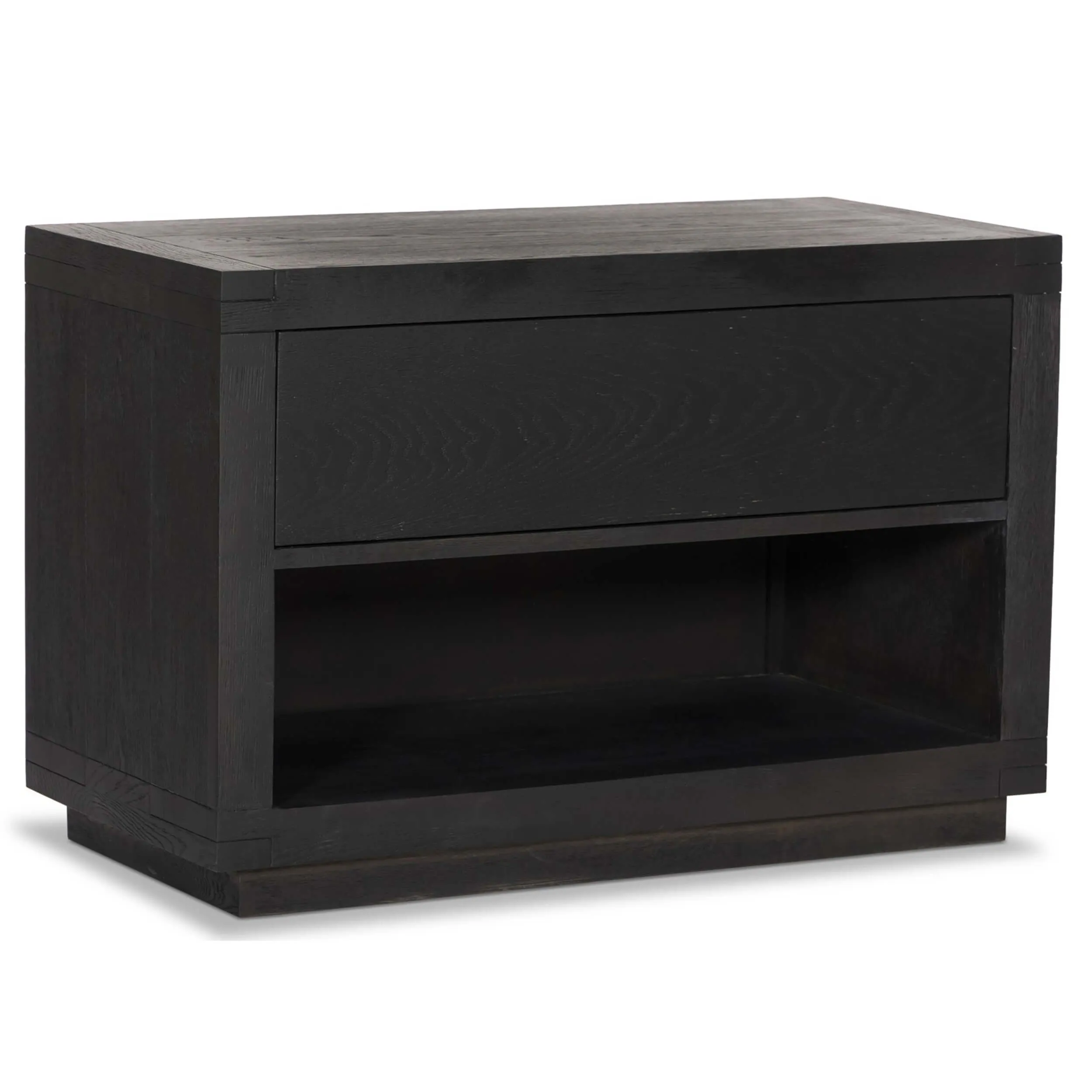 Warby Nightstand, Worn Black