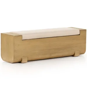 Ward Accent Bench, Natural Nettlewood