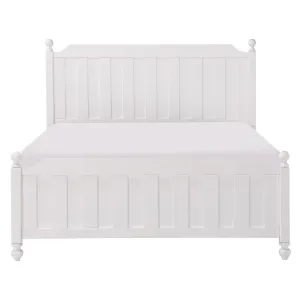 Wellsummer White Collection Double Bed