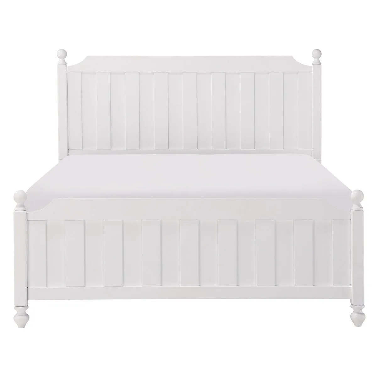 Wellsummer White Collection Double Bed