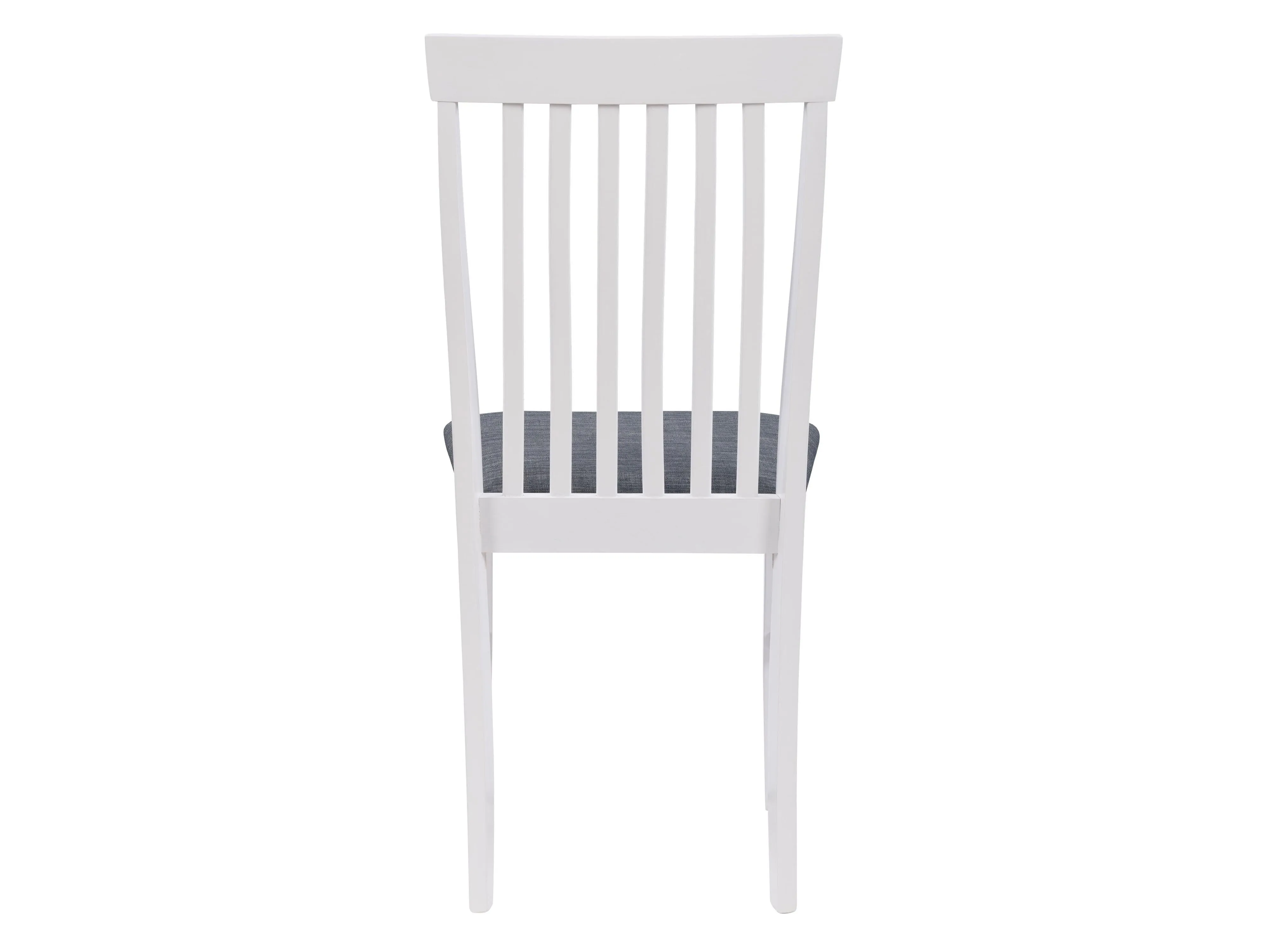 White Wooden Chairs, Set of 2