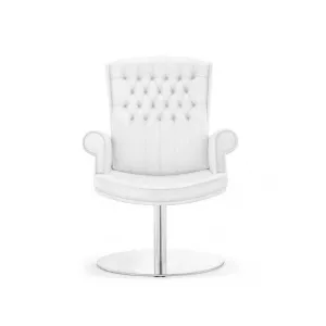 Whiteline Napoleon Visitor Chair