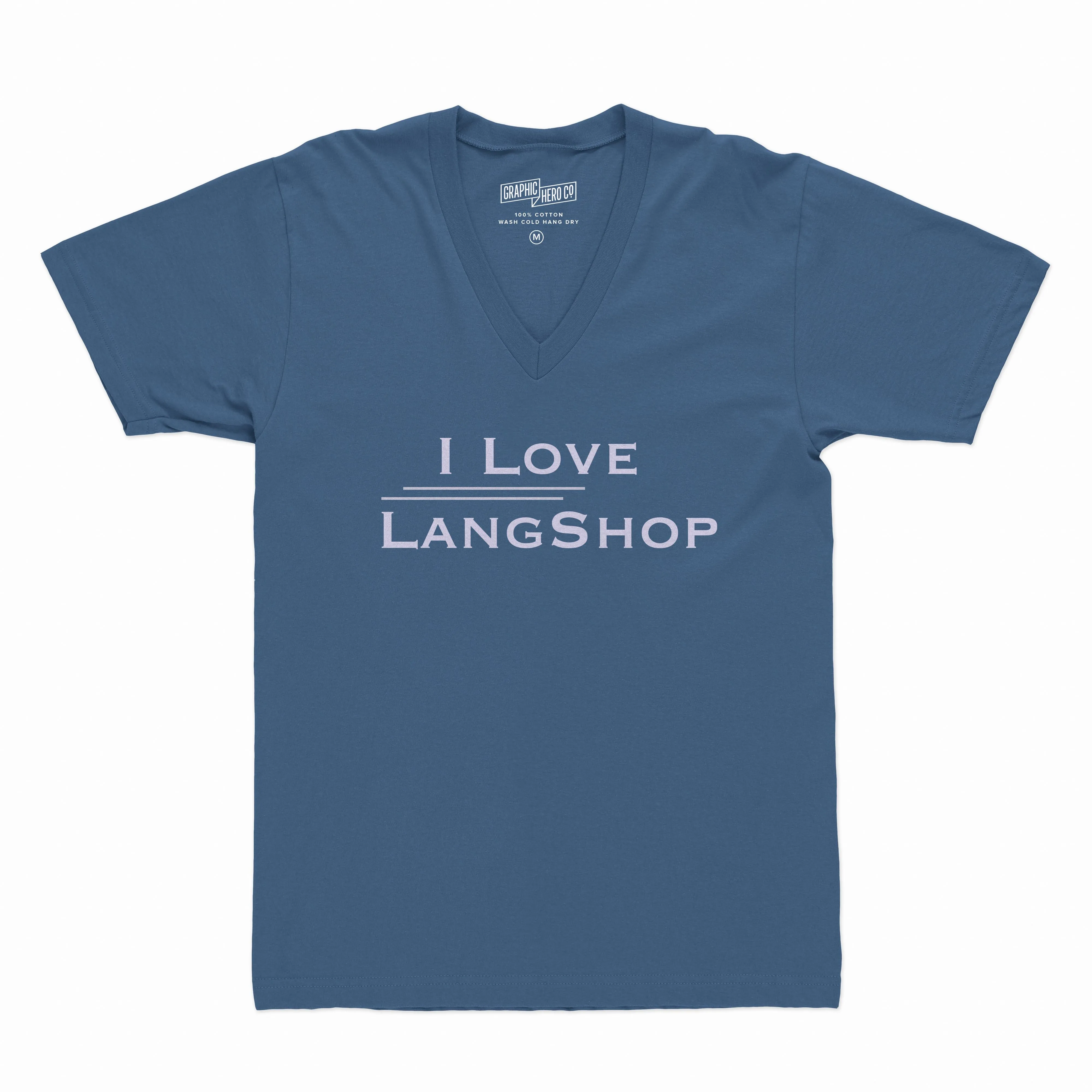 Women’s ‘I Love LangShop’ T-shirt